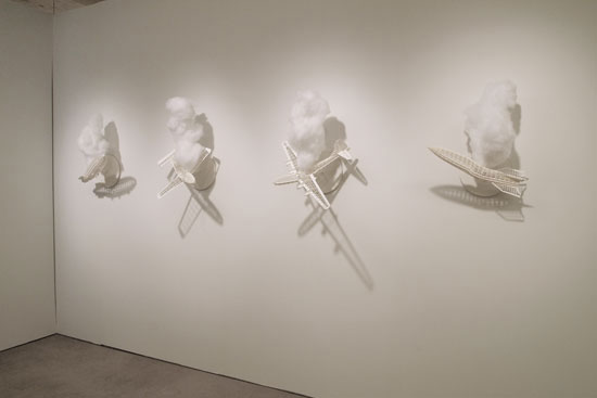 Taro Hattori, Swarm Gallery, NEXT 2010, Chicago, Hindenburg, Ohka, B-29, Enola Gay, V-2