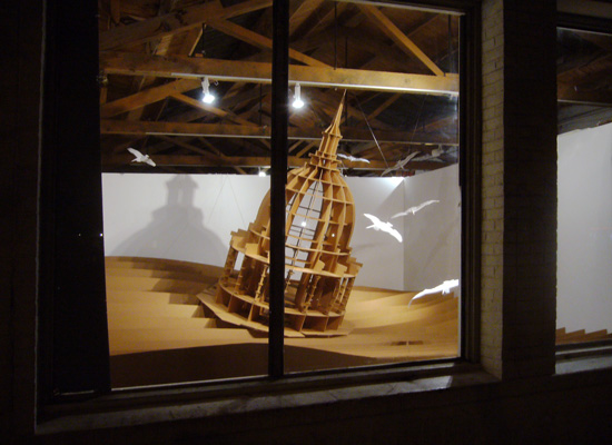 Taro Hattori, San Francisco Art Commission Gallery, Where do birds go off to die, City Hall