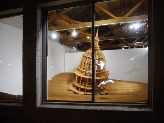 Taro Hattori, San Francisco Art Commission Gallery, Where do birds go off to die, City Hall